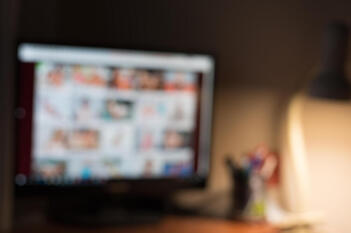 TV screen blurred out with images of porn behind the blur. Porn addiction can be treated via online sex therapy in Minnesota with a Plymouth, MN sex therapist. 55311 | 55305 | 55343